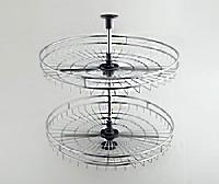 "Карусель" для кухонного шкафа 3600, на оси, двухуровневая